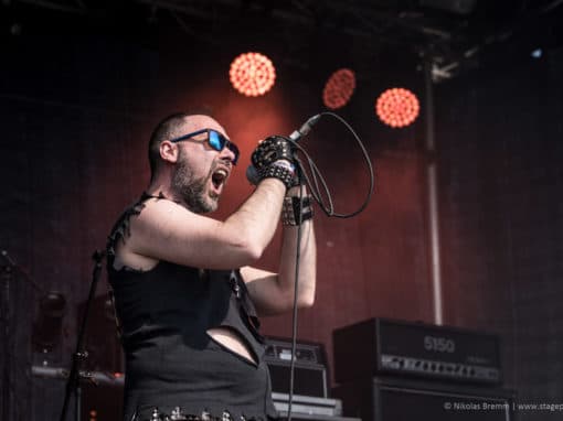 Dexter Ward auf dem Metalheadz Open Air 2018